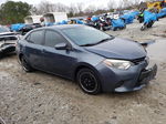 2016 Toyota Corolla L Blue vin: 2T1BURHE8GC523767