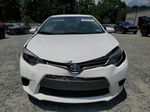 2016 Toyota Corolla L White vin: 2T1BURHE8GC534946