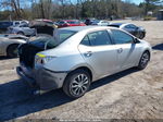 2016 Toyota Corolla Le Silver vin: 2T1BURHE8GC655525