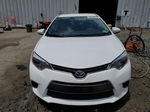 2016 Toyota Corolla L White vin: 2T1BURHE8GC733026