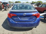 2017 Toyota Corolla L Blue vin: 2T1BURHE8HC748370