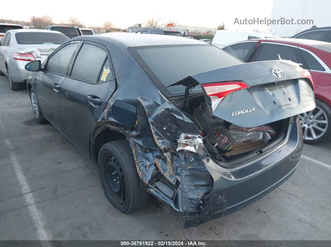 2017 Toyota Corolla Le Синий vin: 2T1BURHE8HC782132