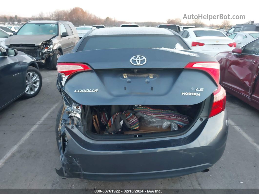 2017 Toyota Corolla Le Синий vin: 2T1BURHE8HC782132