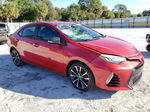 2017 Toyota Corolla L Red vin: 2T1BURHE8HC817980