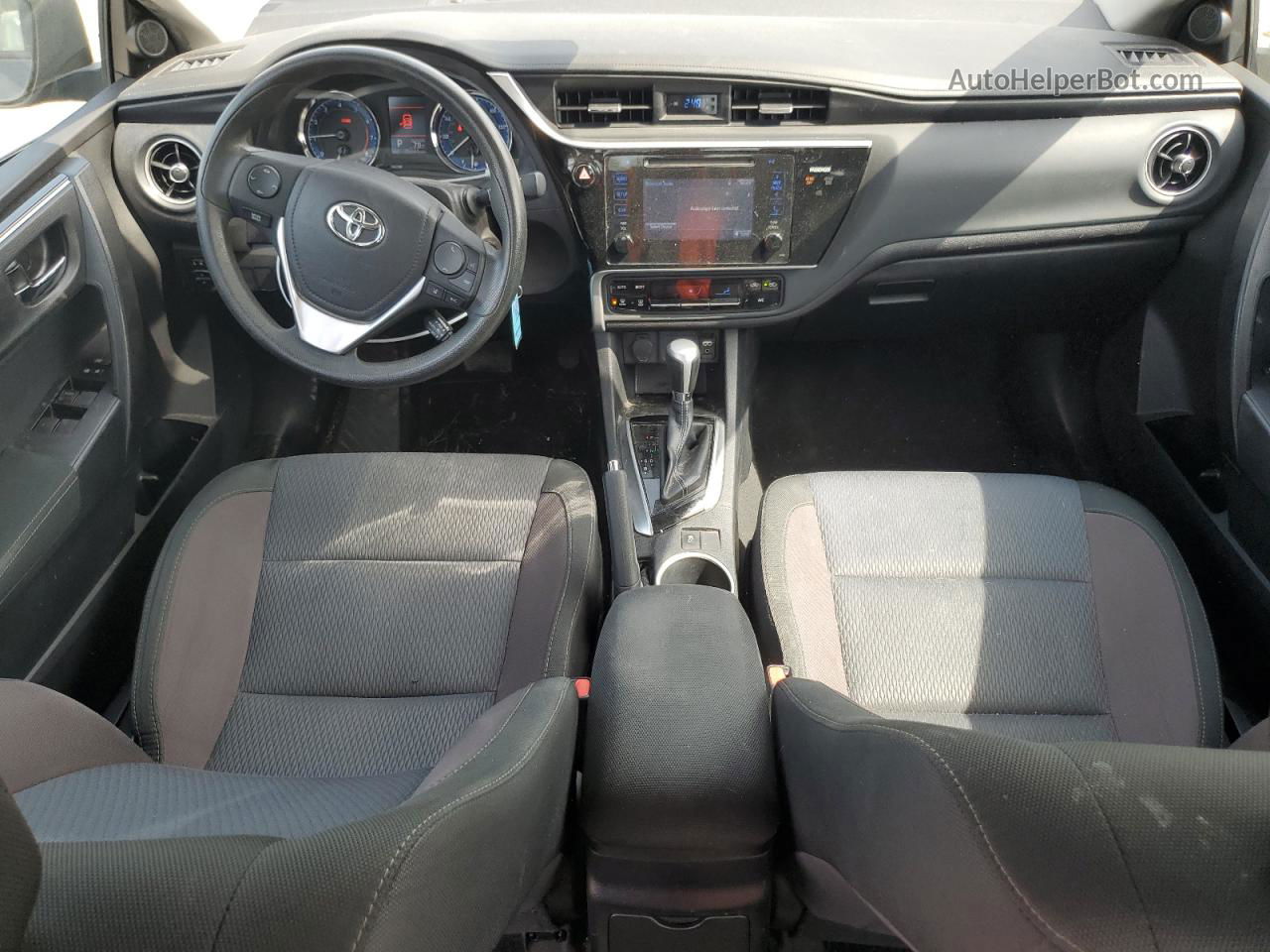 2017 Toyota Corolla L Gray vin: 2T1BURHE8HC820233