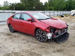 2017 Toyota Corolla L Red vin: 2T1BURHE8HC836254