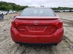 2017 Toyota Corolla L Red vin: 2T1BURHE8HC836254