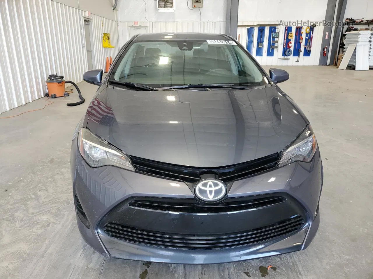 2017 Toyota Corolla L Угольный vin: 2T1BURHE8HC839817