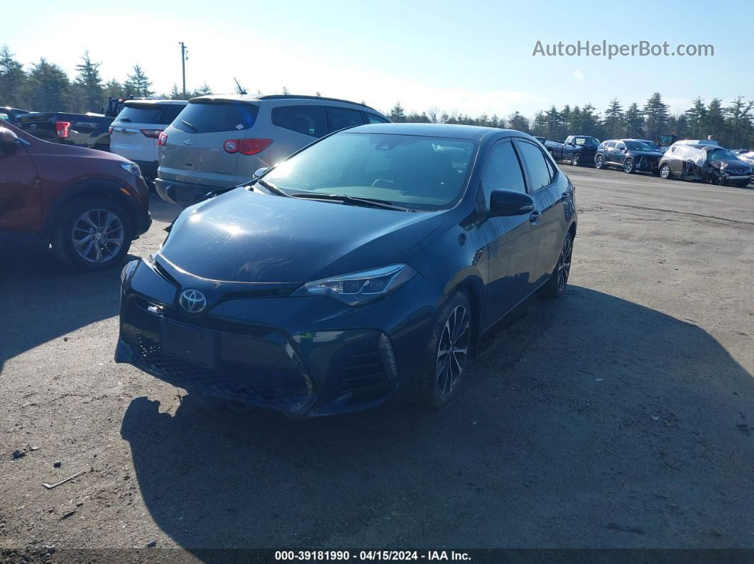 2017 Toyota Corolla Se Dark Blue vin: 2T1BURHE8HC867665