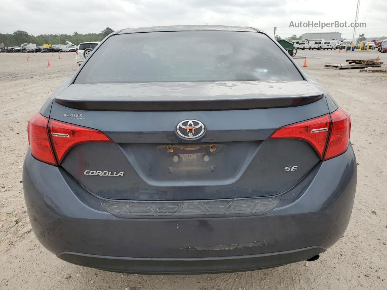 2017 Toyota Corolla L Blue vin: 2T1BURHE8HC884286