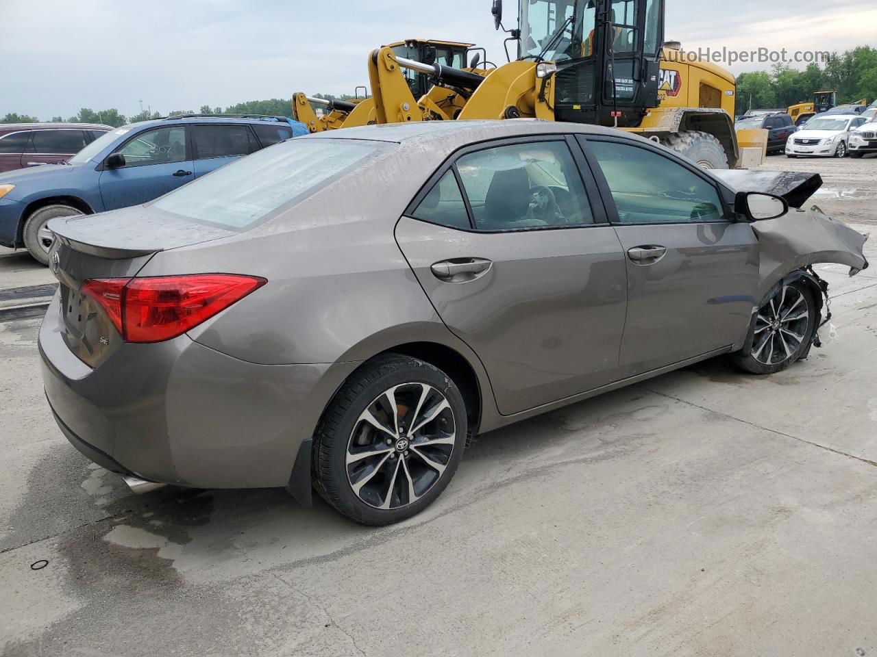 2017 Toyota Corolla L Tan vin: 2T1BURHE8HC936483