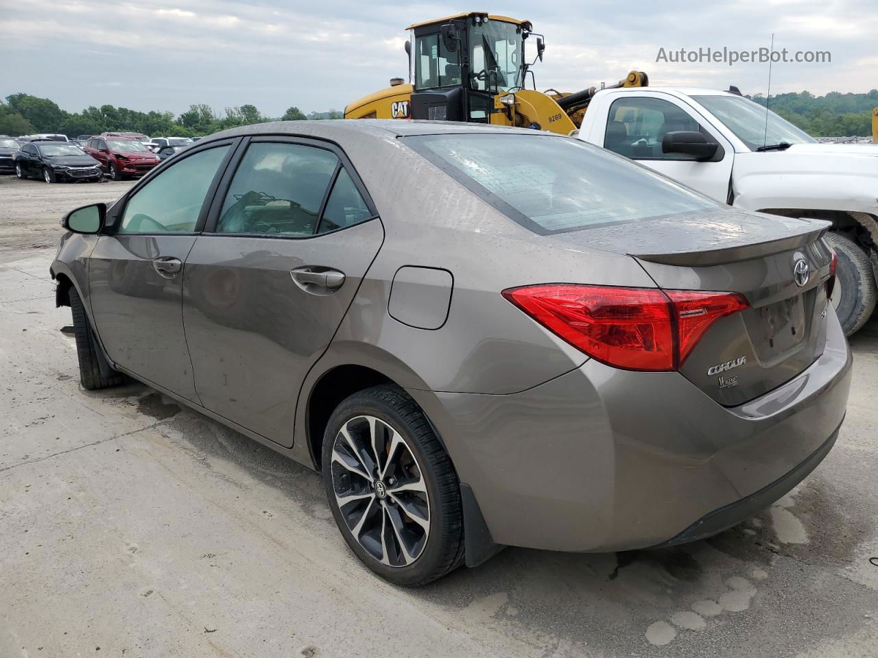 2017 Toyota Corolla L Tan vin: 2T1BURHE8HC936483