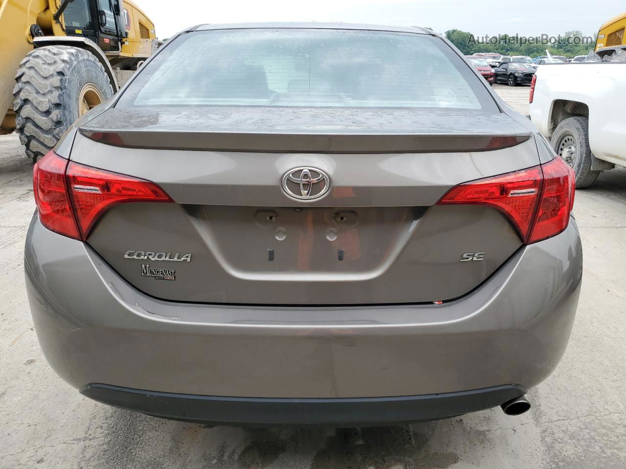 2017 Toyota Corolla L Tan vin: 2T1BURHE8HC936483