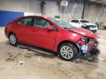 2017 Toyota Corolla L Red vin: 2T1BURHE8HC945863