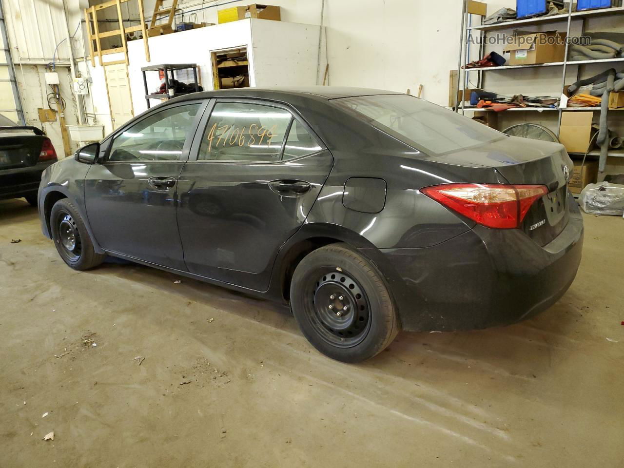 2017 Toyota Corolla L Black vin: 2T1BURHE8HC959228