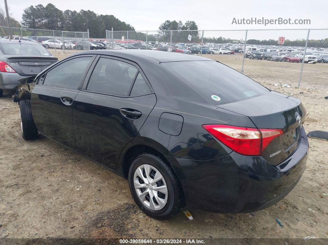 2019 Toyota Corolla L Black vin: 2T1BURHE8KC131137