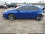 2019 Toyota Corolla Se Blue vin: 2T1BURHE8KC134703