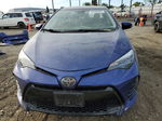 2019 Toyota Corolla L Blue vin: 2T1BURHE8KC140470