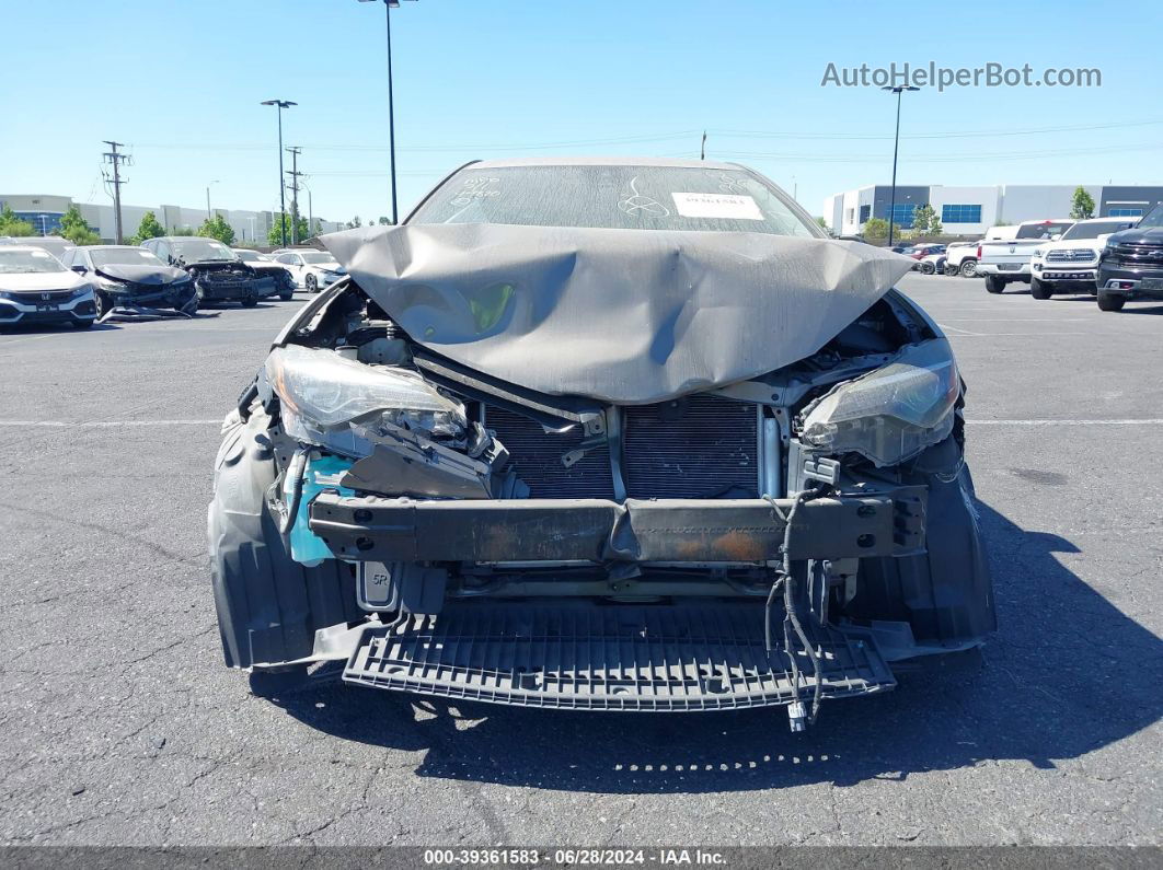 2019 Toyota Corolla Le Gray vin: 2T1BURHE8KC142476