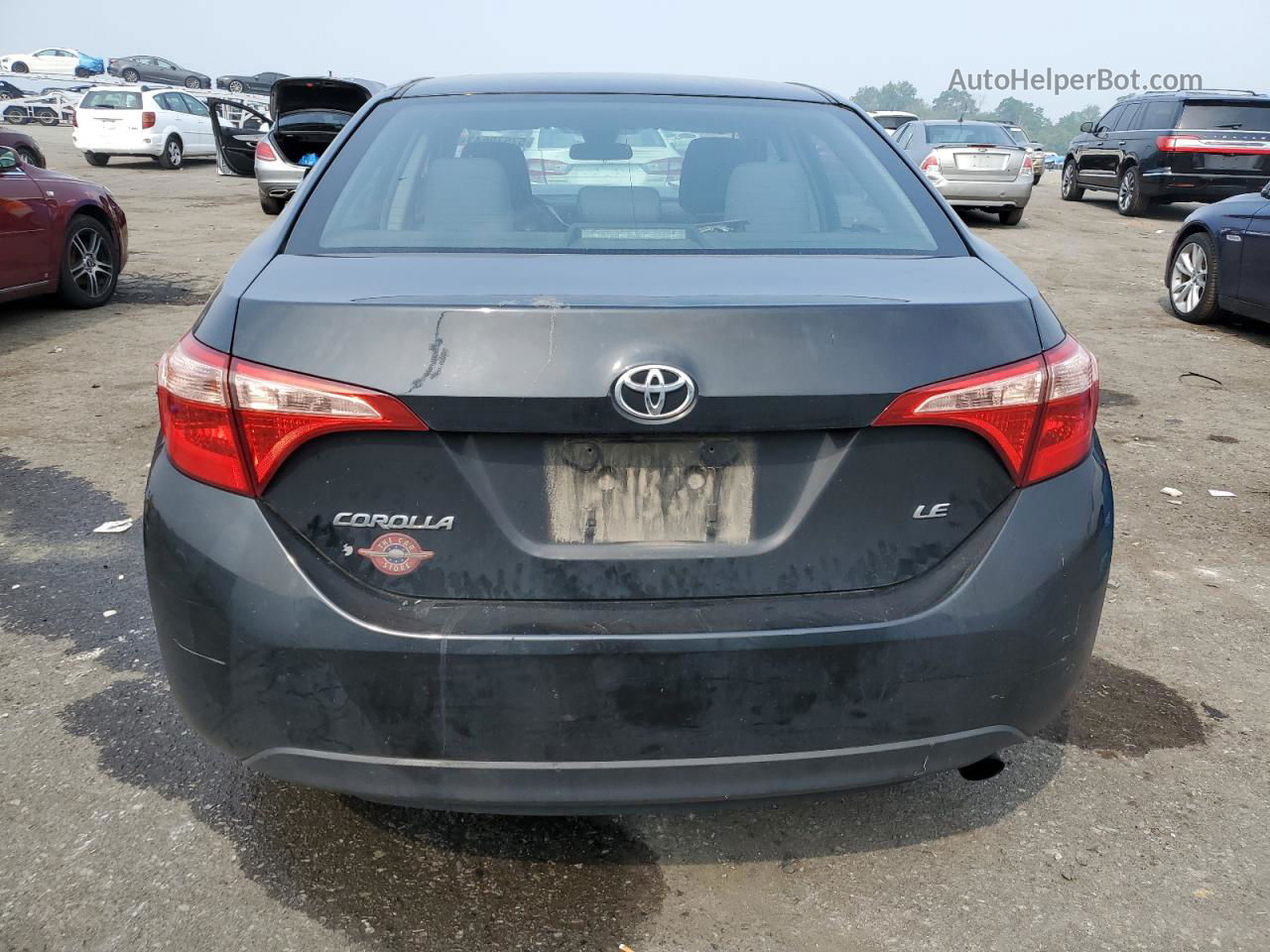 2019 Toyota Corolla L Black vin: 2T1BURHE8KC147029