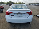 2019 Toyota Corolla L White vin: 2T1BURHE8KC152697