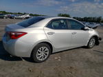 2019 Toyota Corolla L Silver vin: 2T1BURHE8KC160413