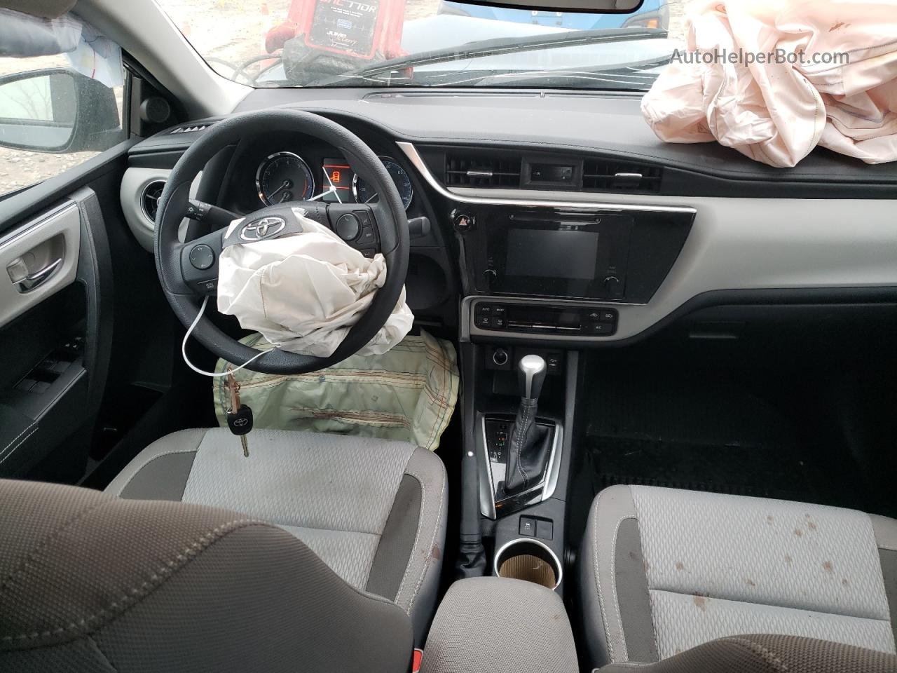 2019 Toyota Corolla L Серый vin: 2T1BURHE8KC168561