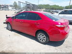 2019 Toyota Corolla Le Red vin: 2T1BURHE8KC176482