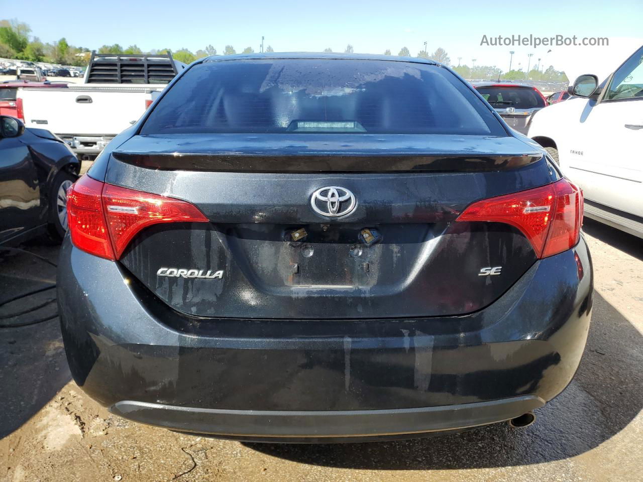 2019 Toyota Corolla L Черный vin: 2T1BURHE8KC216284