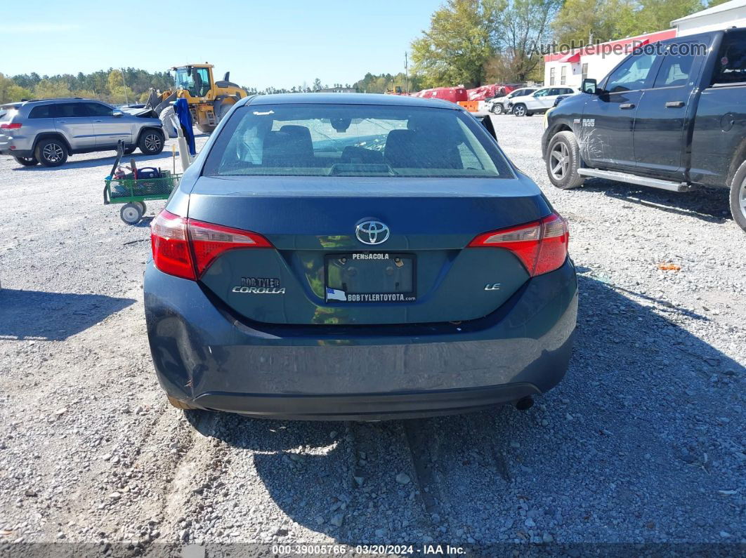 2019 Toyota Corolla Le Gray vin: 2T1BURHE8KC216656