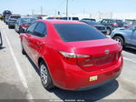 2019 Toyota Corolla Le Red vin: 2T1BURHE8KC225860