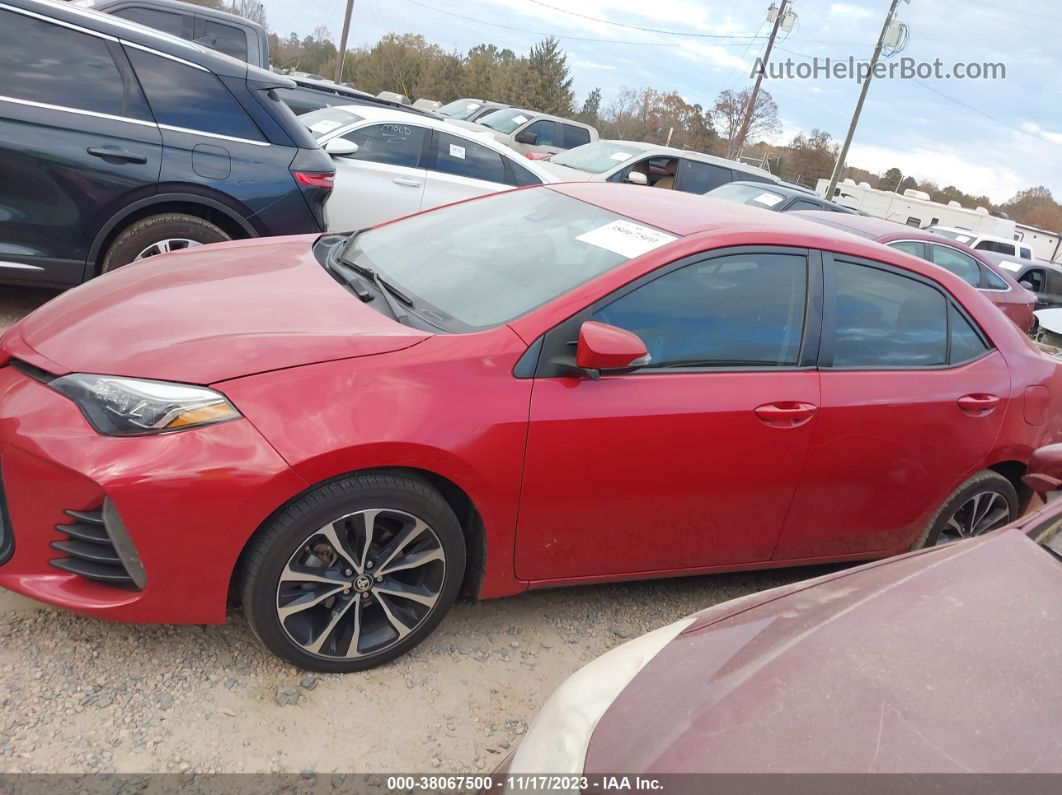 2019 Toyota Corolla Se Red vin: 2T1BURHE8KC225874