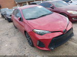 2019 Toyota Corolla Se Red vin: 2T1BURHE8KC225874