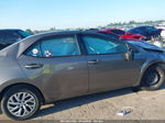 2019 Toyota Corolla Le Gray vin: 2T1BURHE8KC233795