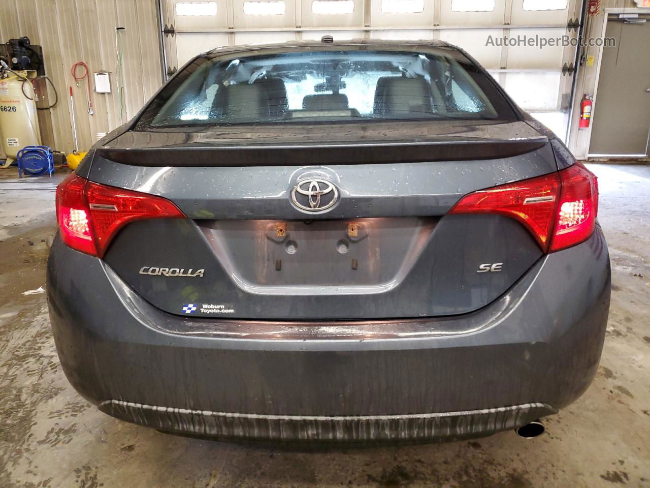 2019 Toyota Corolla L Gray vin: 2T1BURHE8KC236101