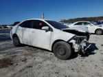 2019 Toyota Corolla L White vin: 2T1BURHE8KC238558