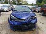 2019 Toyota Corolla L Blue vin: 2T1BURHE8KC246532