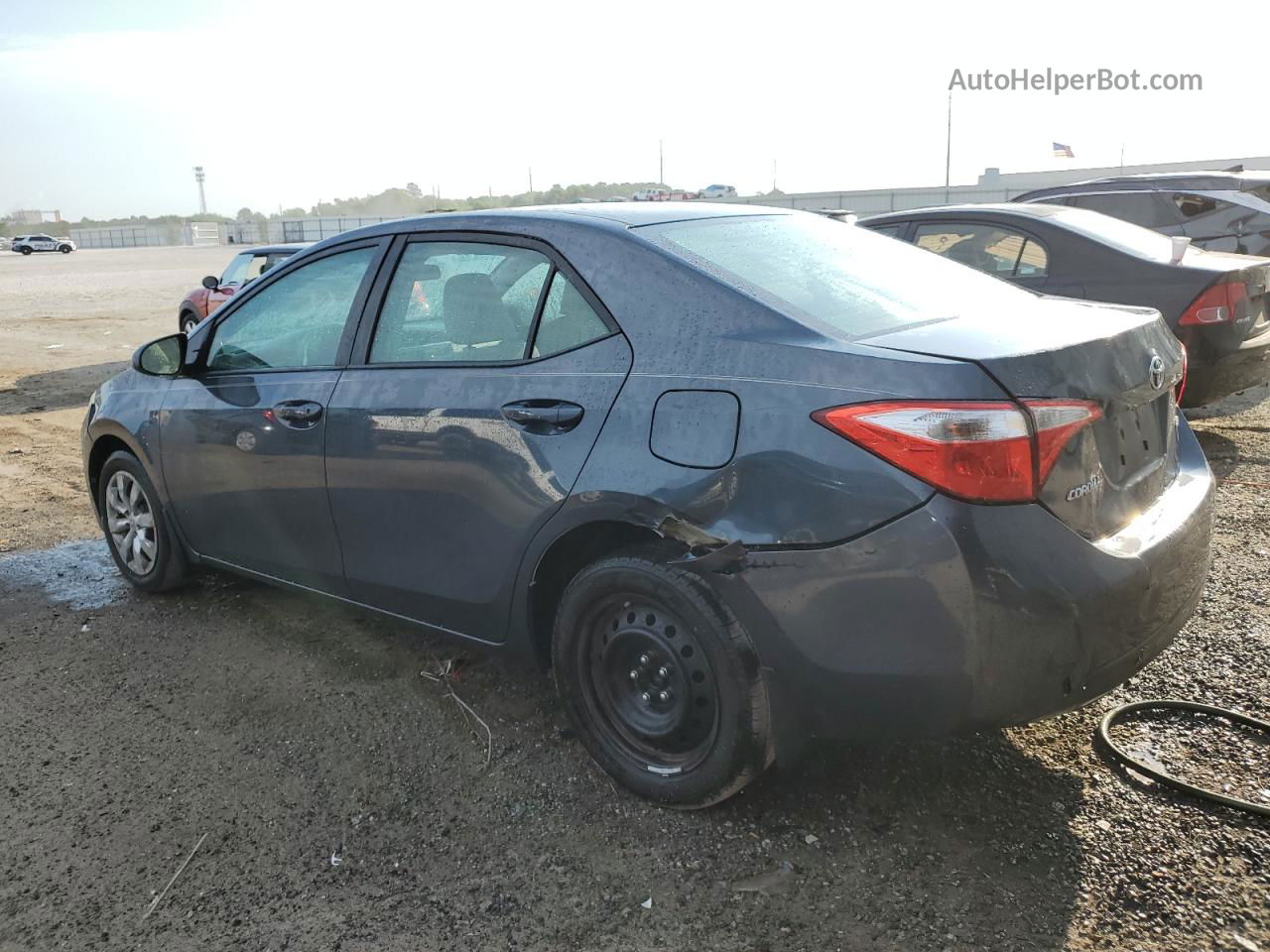 2014 Toyota Corolla L Серый vin: 2T1BURHE9EC058736