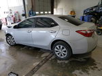 2014 Toyota Corolla L Silver vin: 2T1BURHE9EC063628