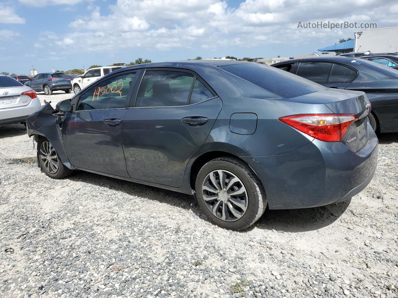 2014 Toyota Corolla L Charcoal vin: 2T1BURHE9EC068358