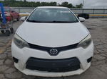 2014 Toyota Corolla L White vin: 2T1BURHE9EC151191