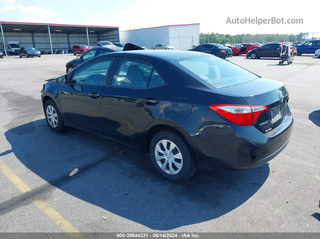 2014 Toyota Corolla L Black vin: 2T1BURHE9EC153264