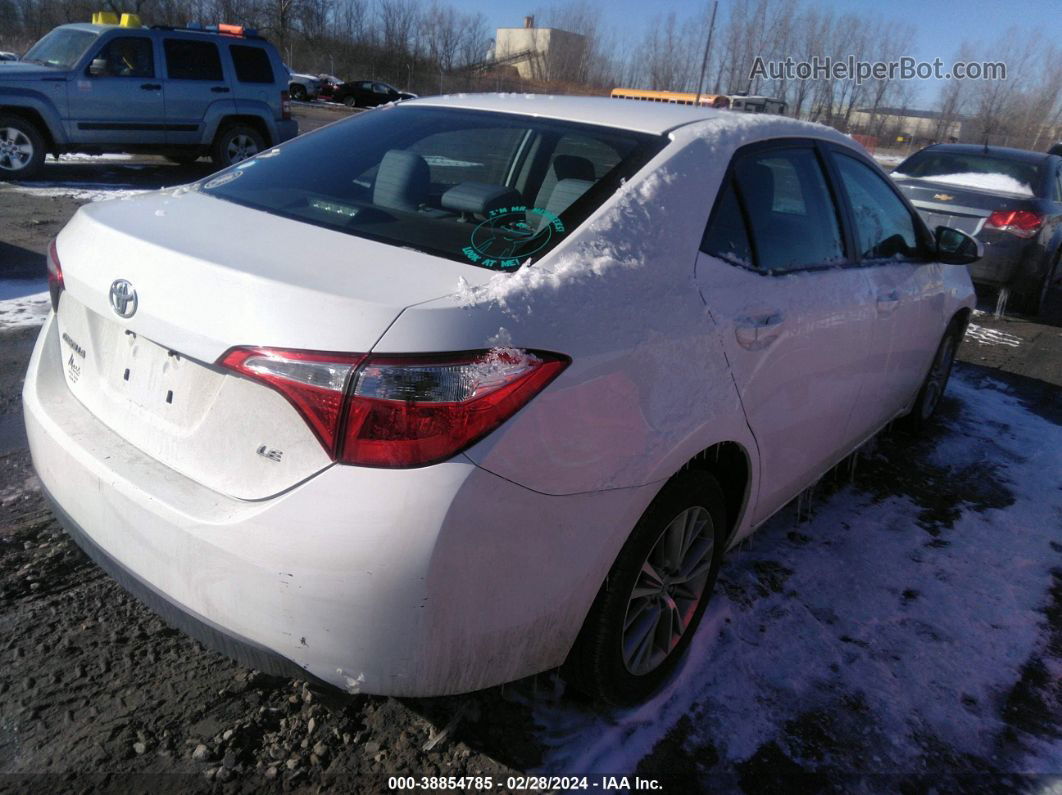 2014 Toyota Corolla Le Plus Белый vin: 2T1BURHE9EC159839