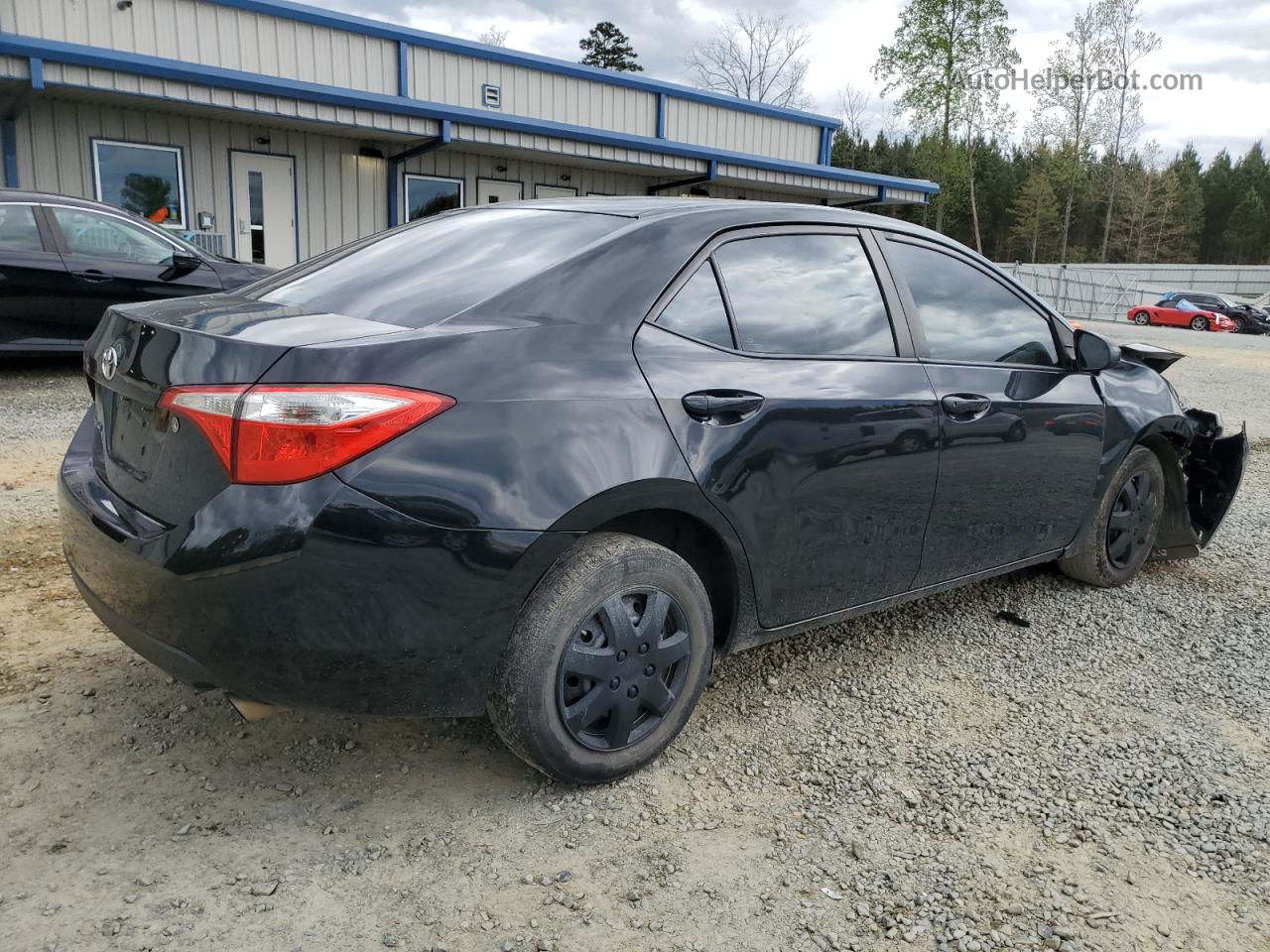 2014 Toyota Corolla L Black vin: 2T1BURHE9EC187561