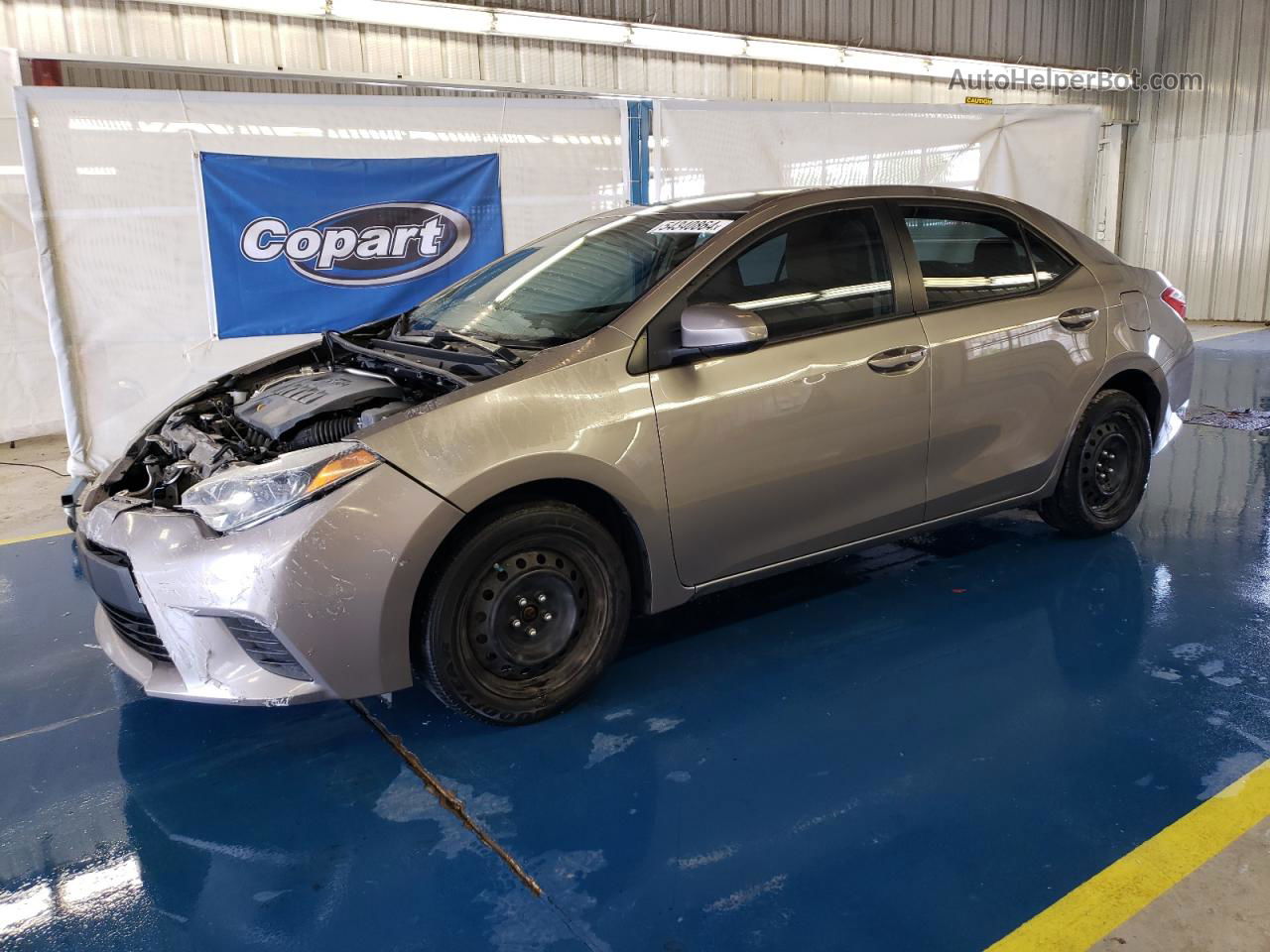 2014 Toyota Corolla L Tan vin: 2T1BURHE9EC190203