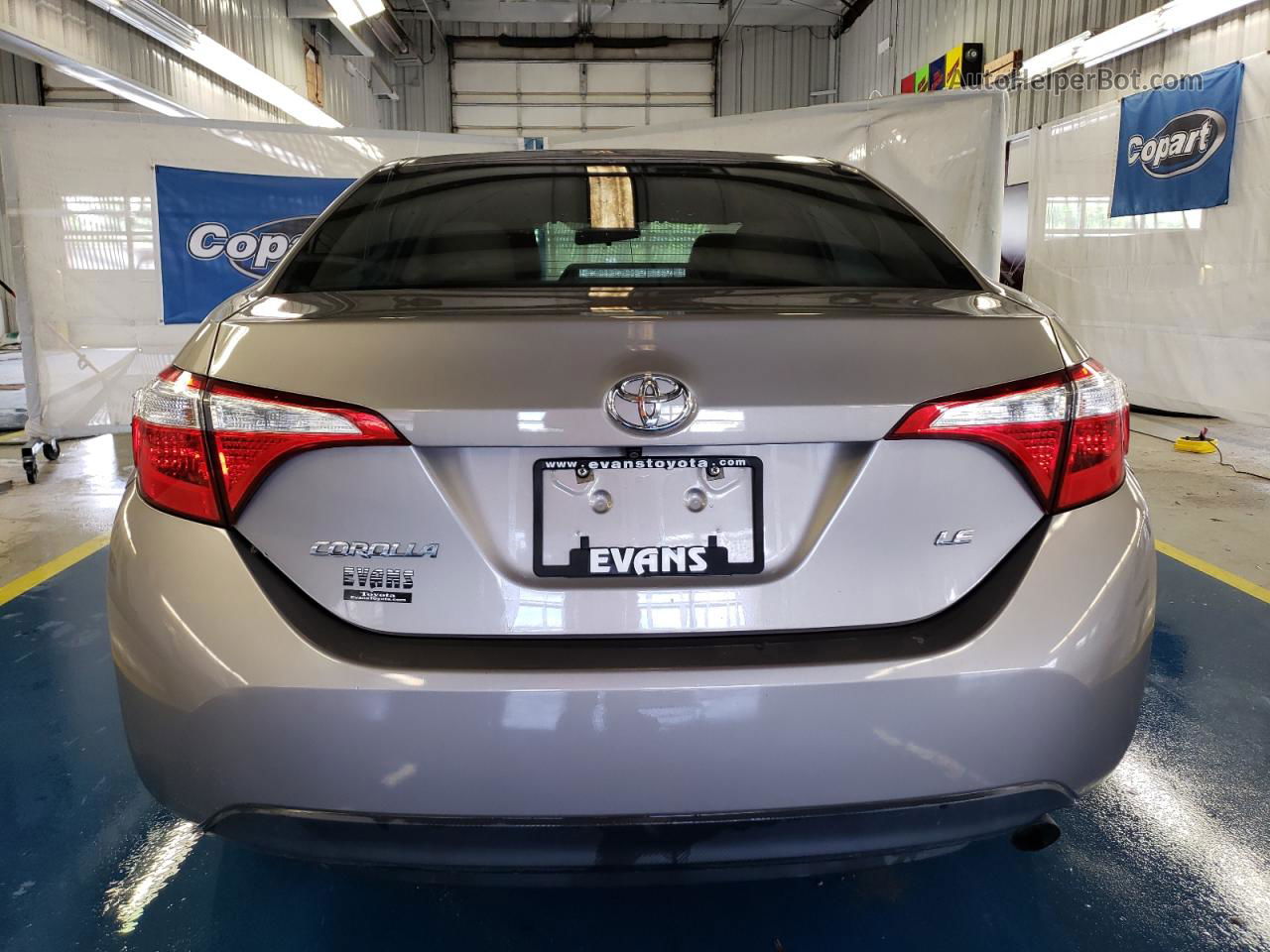 2014 Toyota Corolla L Tan vin: 2T1BURHE9EC190203