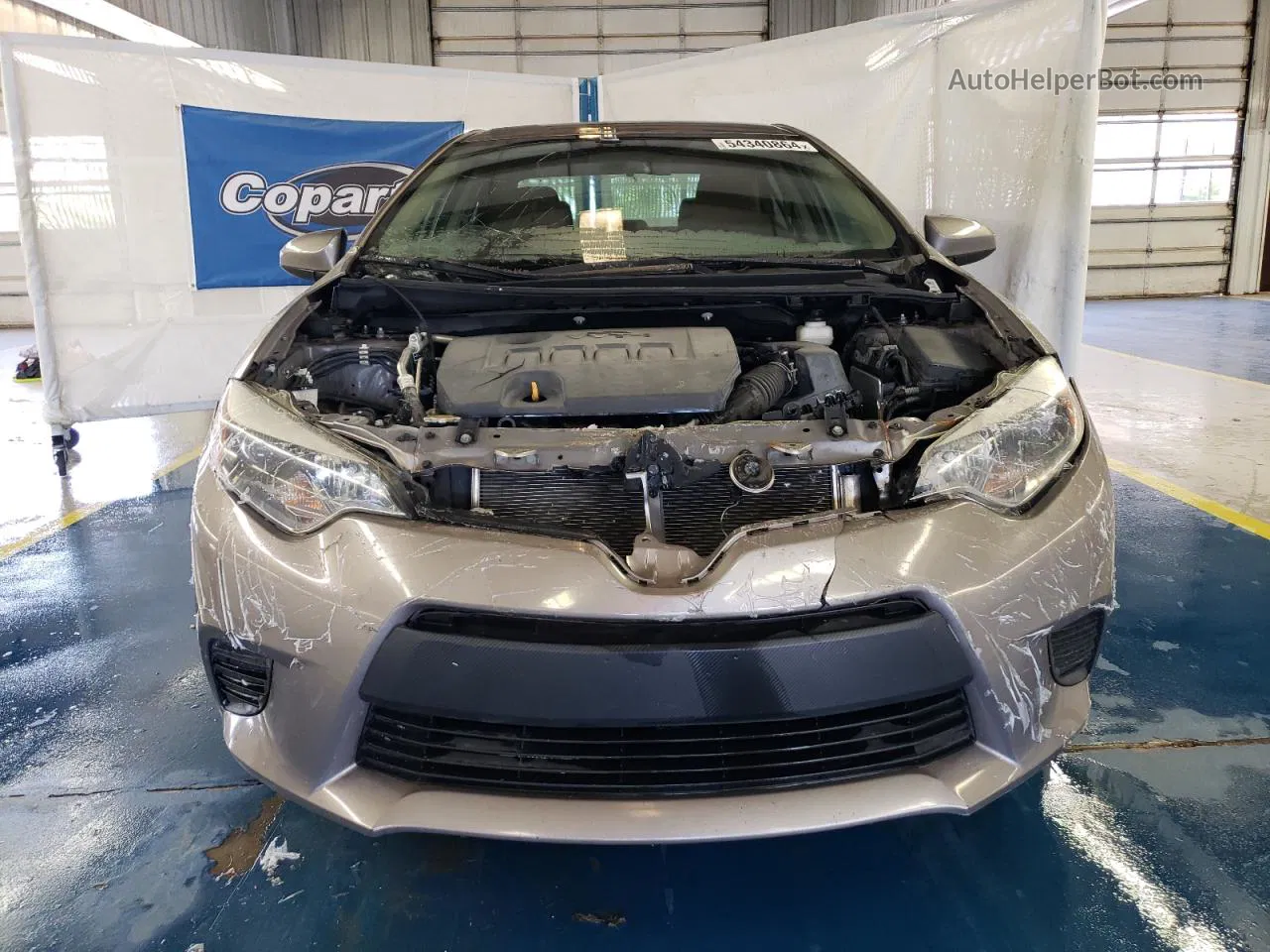 2014 Toyota Corolla L Tan vin: 2T1BURHE9EC190203