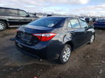 2014 Toyota Corolla L Black vin: 2T1BURHE9EC190993