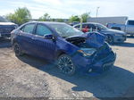 2014 Toyota Corolla S Plus Blue vin: 2T1BURHE9EC191268