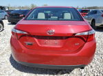 2014 Toyota Corolla L Red vin: 2T1BURHE9EC197443